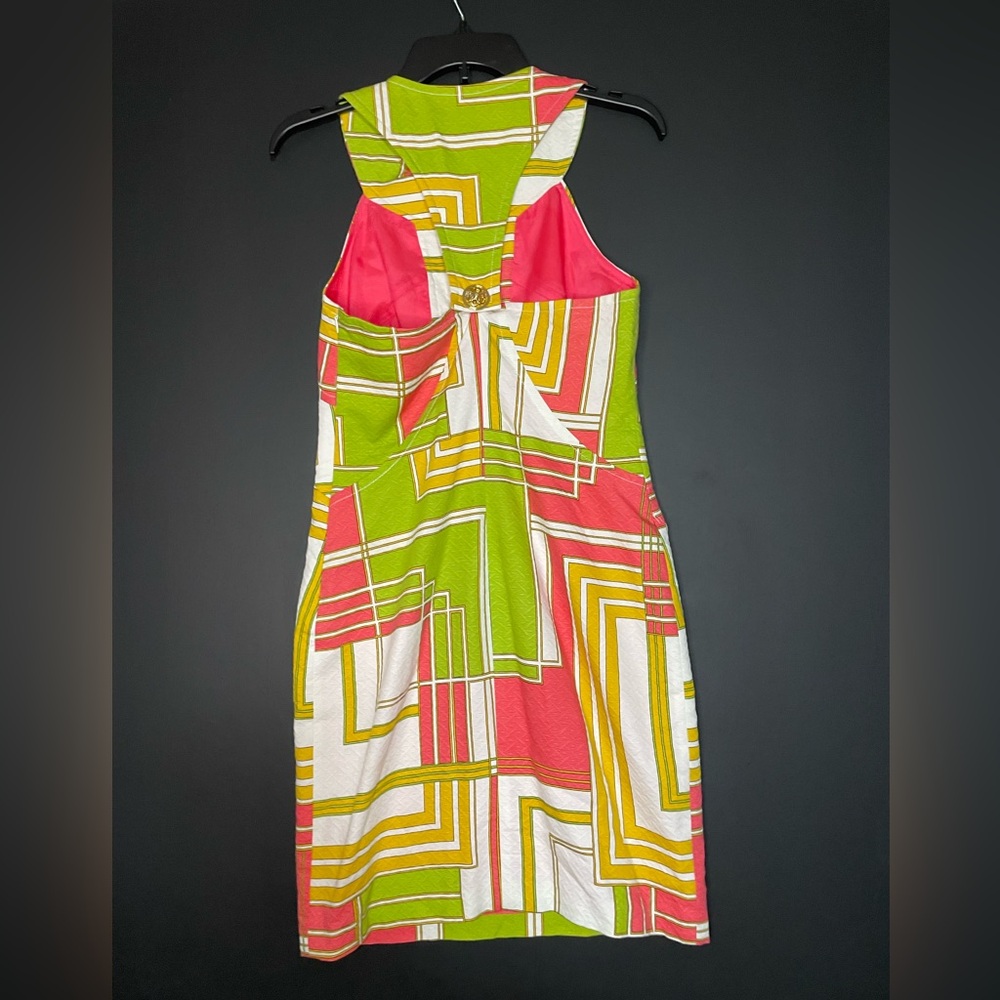 Muse Colorful Geometric Mini Dress - Picture 4 of 6